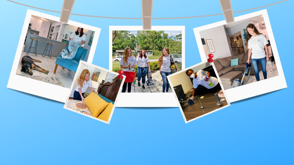 Images of employees from Covenant Cleaning Services