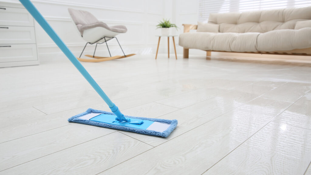 Floor waxing services