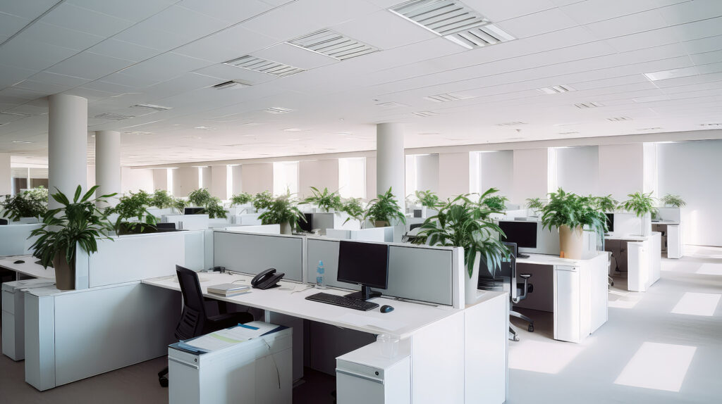 Commercial office cleaning services