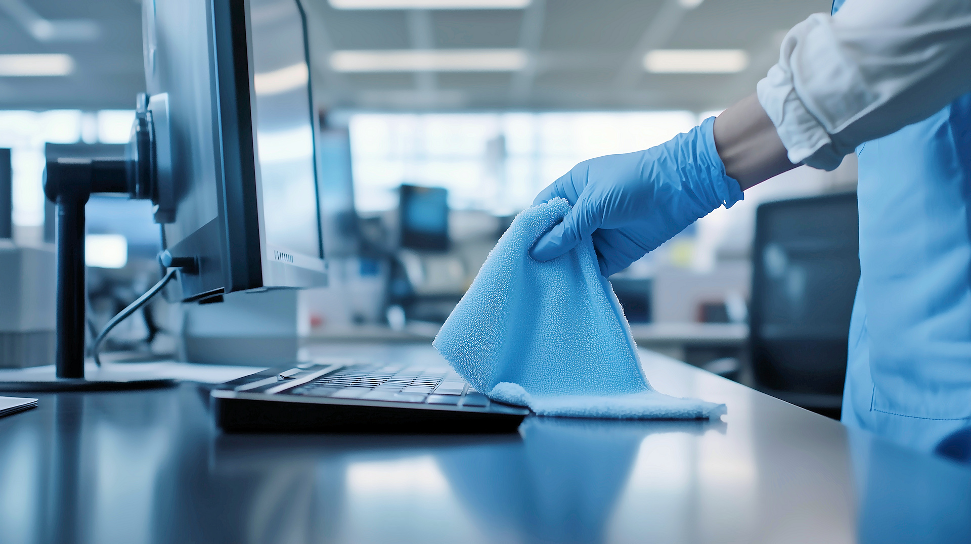 Detailed office cleaning services