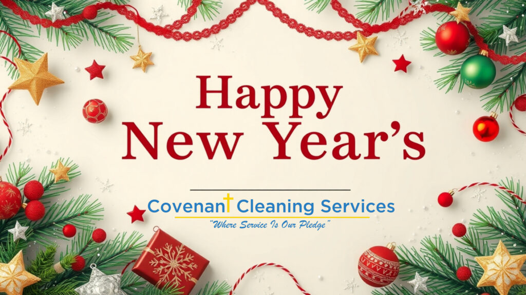 Happy New Year 2026 from Covenant Cleaning Services!