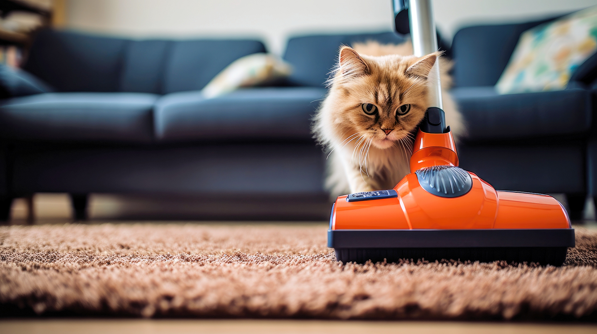 How to remove pet hair from your home and carpet