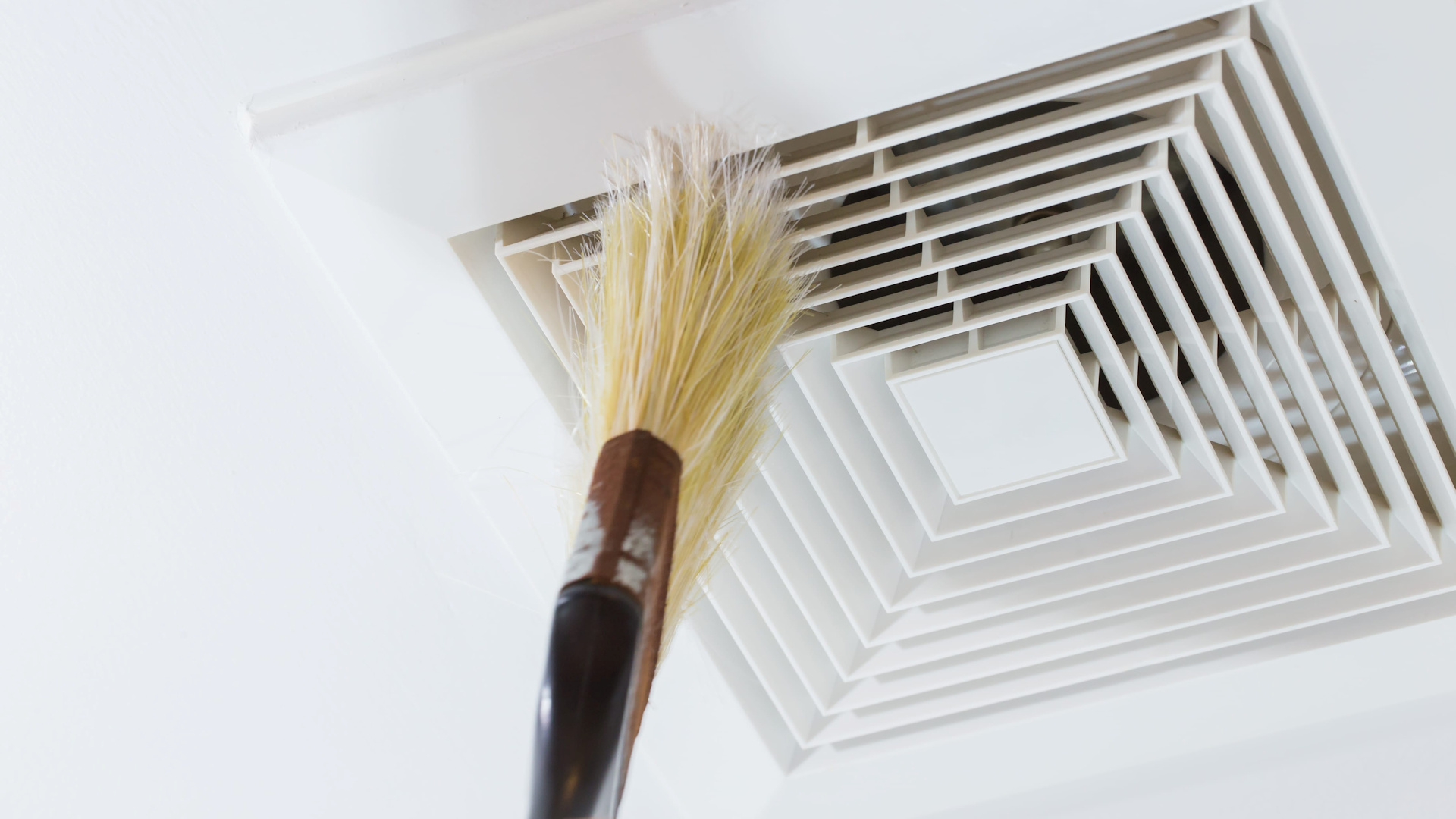 How to clean wall and ceiling vents