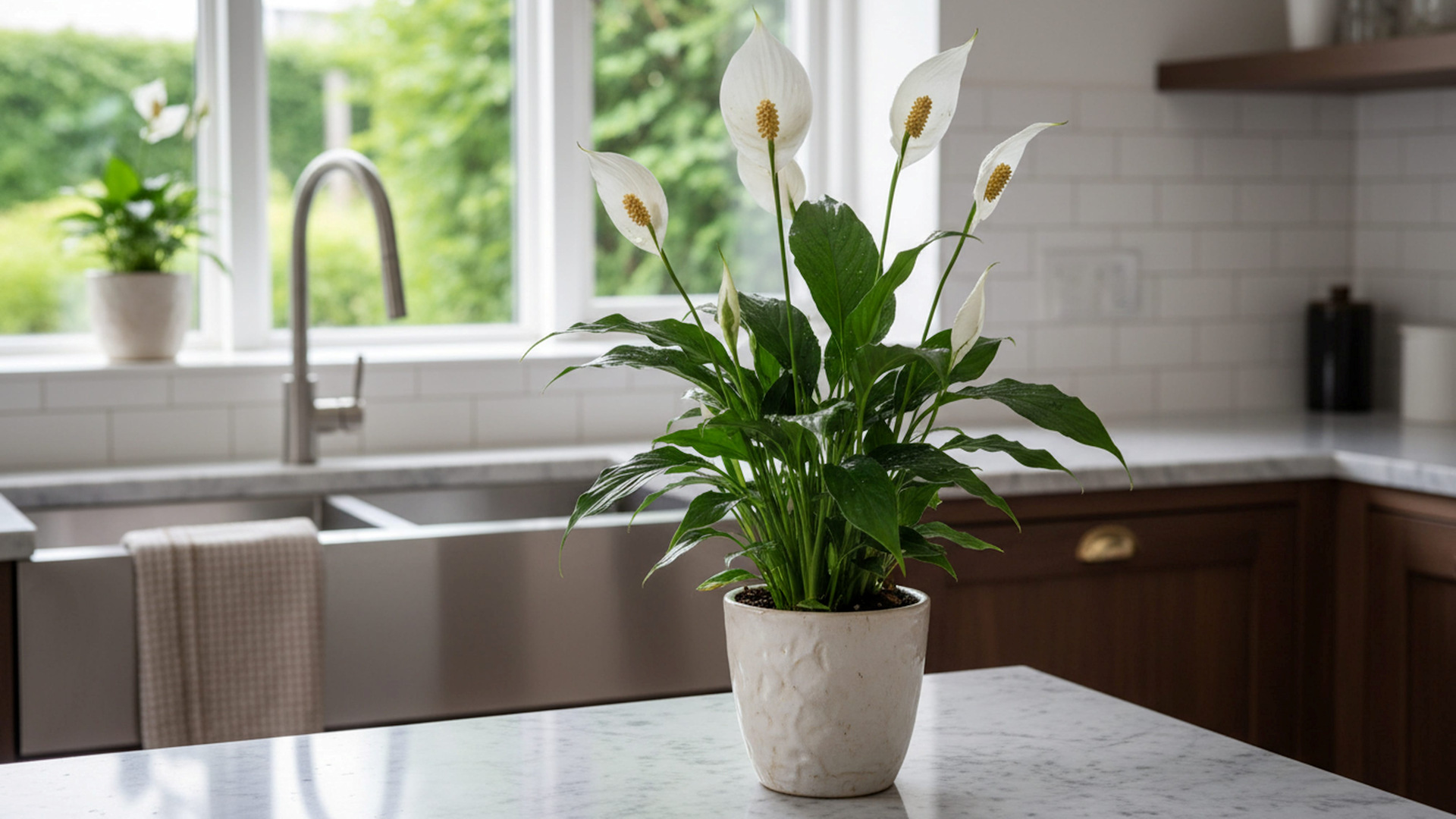 Indoor plants that clean the air and are easy to care for.