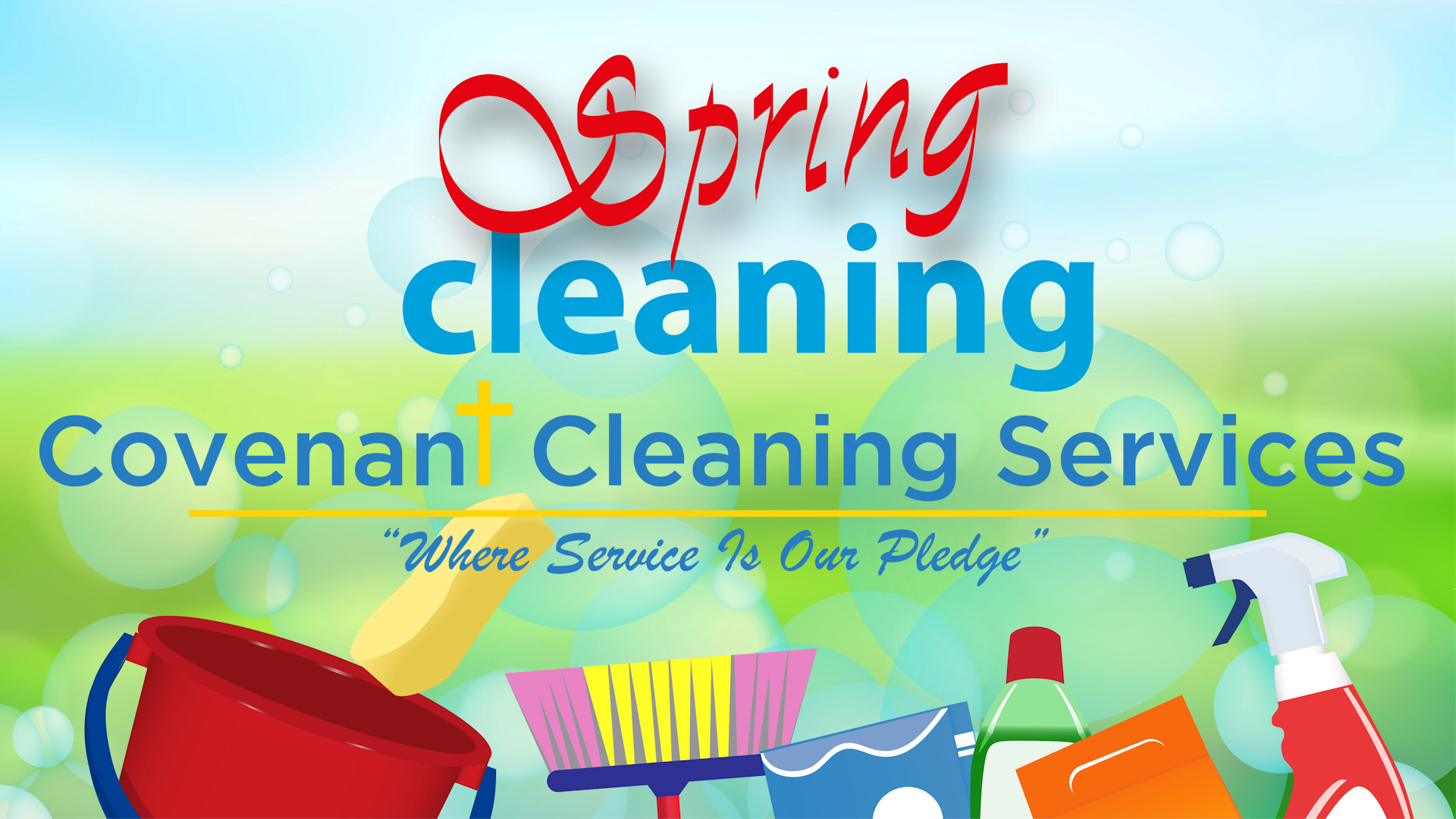 Spring cleaning tips from Covenant Cleaning Services!