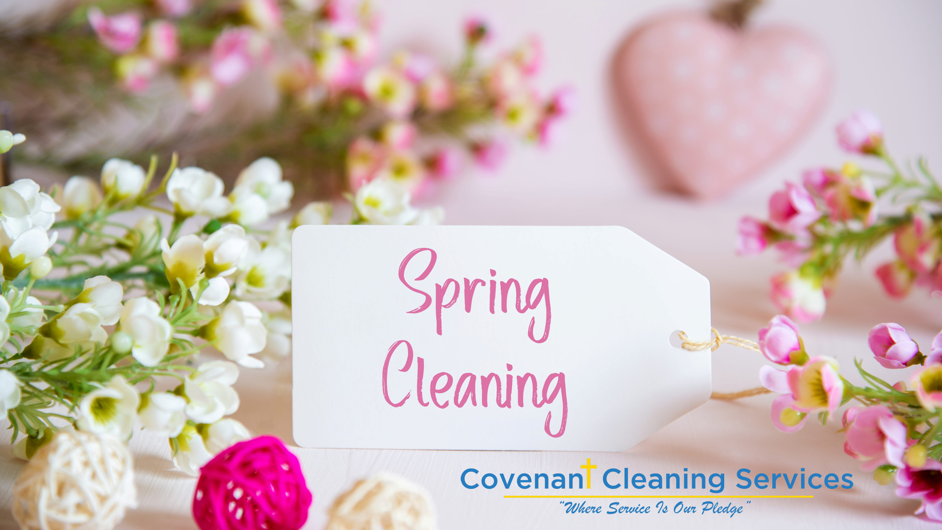 Spring cleaning tips from Covenant Cleaning Services!