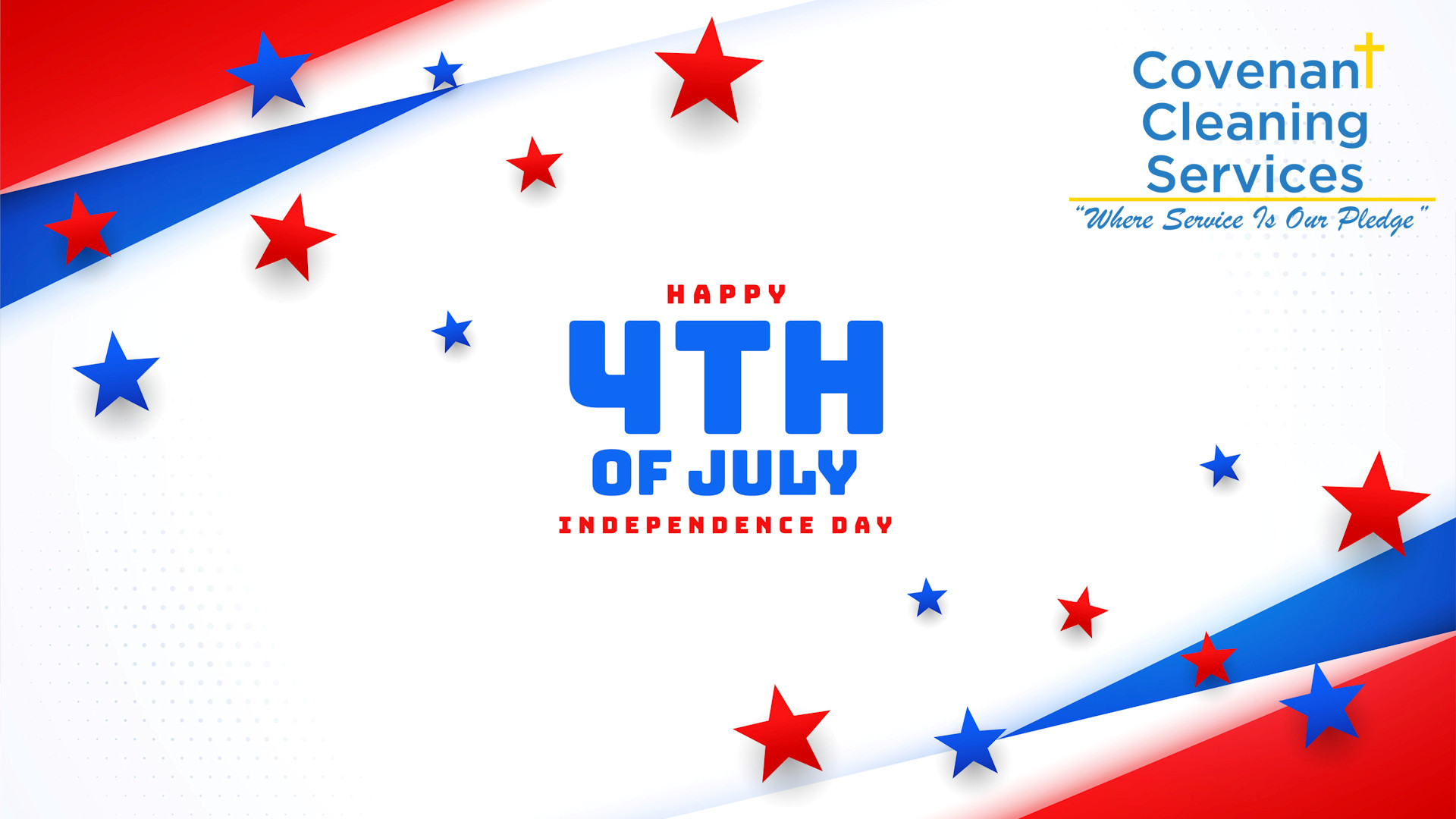 Happy Fourth of July from Covenant Cleaning Services!