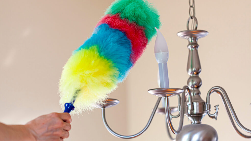 How to clean and remove cobwebs